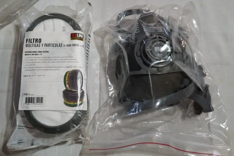 Kit multigás RDL con respirador y filtros - 5