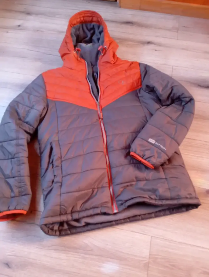 Parka juvenil Ocean Pacific bicolor con capucha - 2