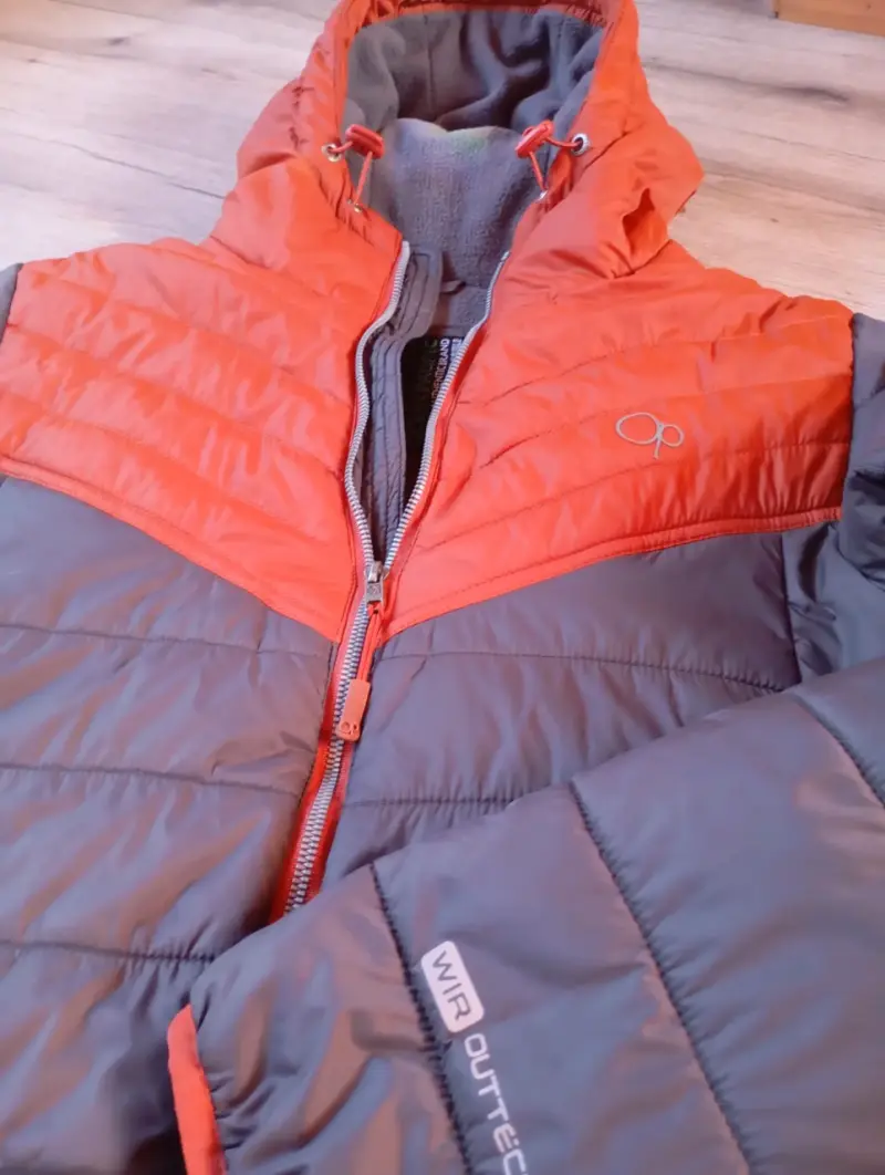Parka juvenil Ocean Pacific bicolor con capucha - 4