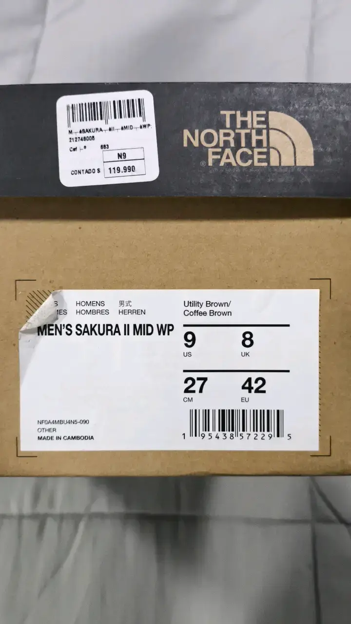 Botas The North Face Sakura II Mid WP hombre - 1