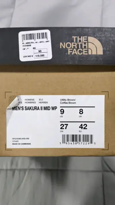 Botas The North Face Sakura II Mid WP hombre - miniatura 1