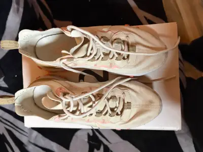 Zapatillas Nike React Element 55 beige - miniatura 3
