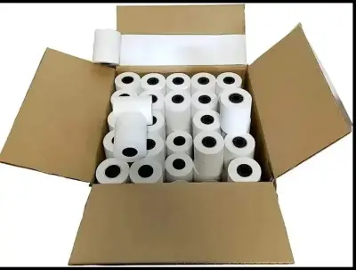 Rollos papel termico para maquinas POS - miniatura 1