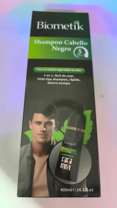 Shampoo Biometik Cabello Negro 400ml - miniatura 1