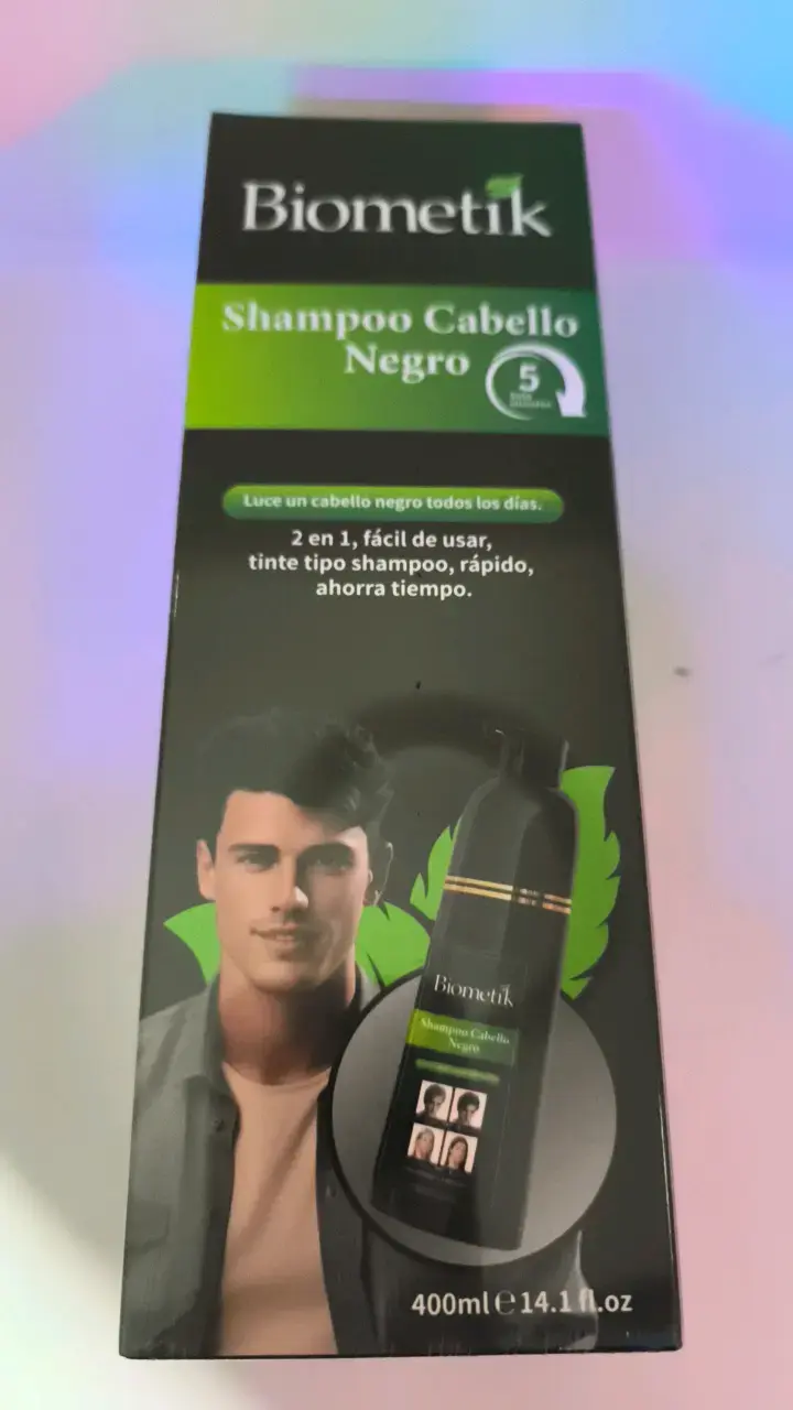 Shampoo Biometik Cabello Negro 400ml - 2