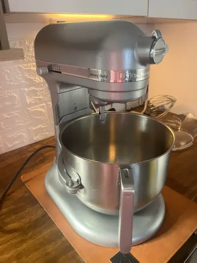 Batidora KitchenAid Heavy Duty gris - miniatura 1