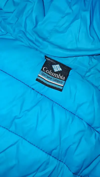 Chaqueta Columbia acolchada azul marino - miniatura 2