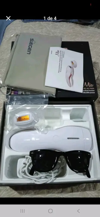 Depiladora IPL Siegen SG-9406 con 700,000 pulsos - miniatura 2