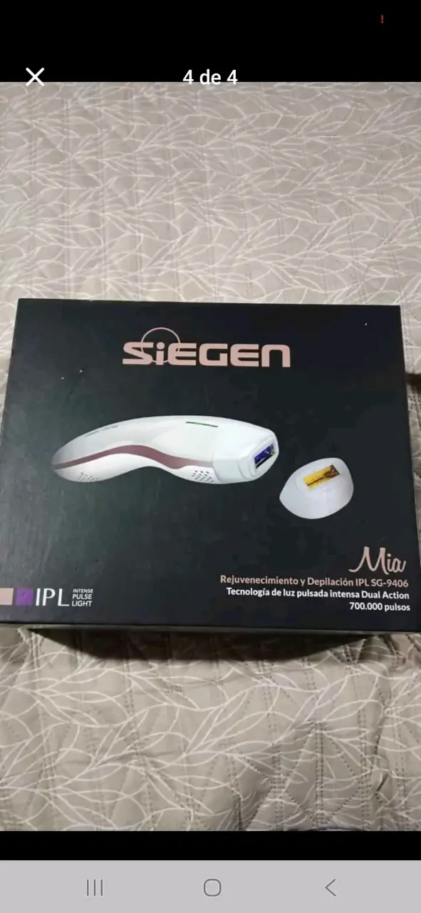 Depiladora IPL Siegen SG-9406 con 700,000 pulsos - 4