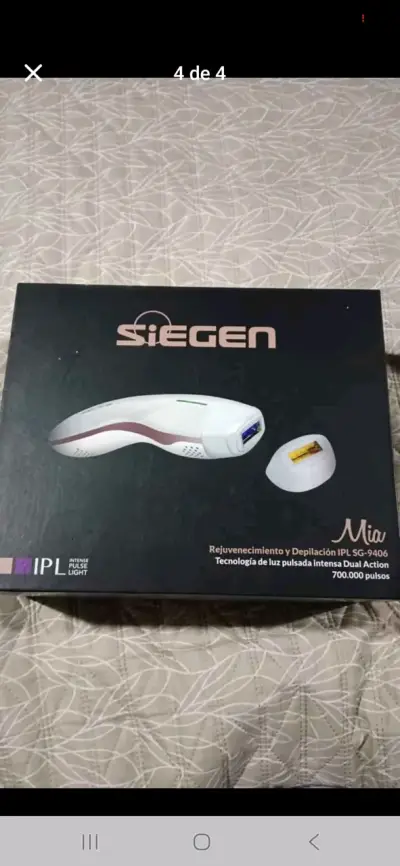 Depiladora IPL Siegen SG-9406 con 700,000 pulsos - miniatura 4