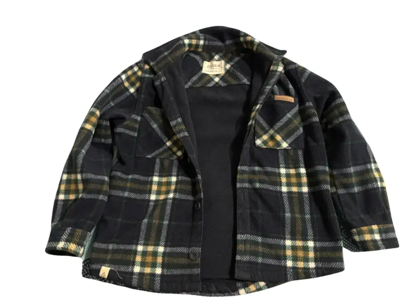 Chaqueta de franela a cuadros Aussie T10 - 1