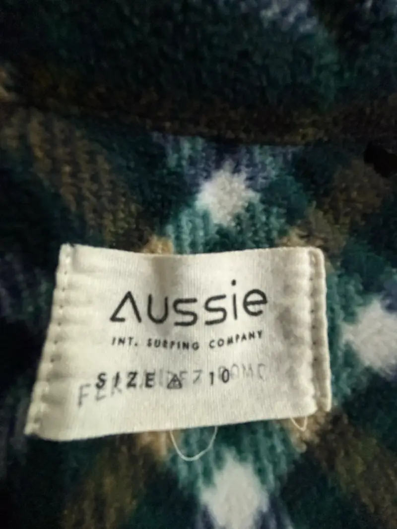Chaqueta de franela a cuadros Aussie T10 - 3