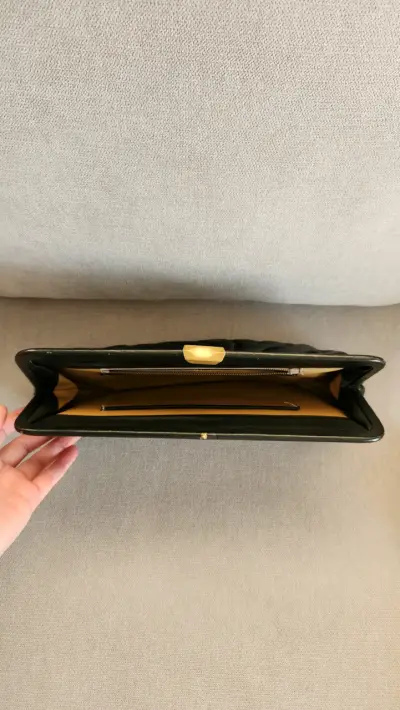 Cartera de mano o clutch años 90 - miniatura 6