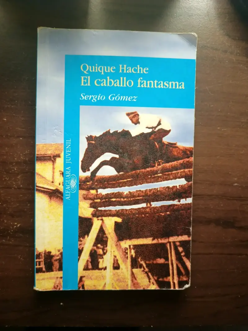 Libro 'El caballo fantasma' de Sergio Gómez