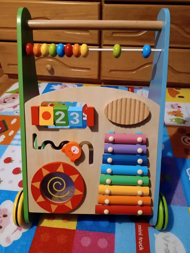 Caminador de madera musical Kidscool - 6