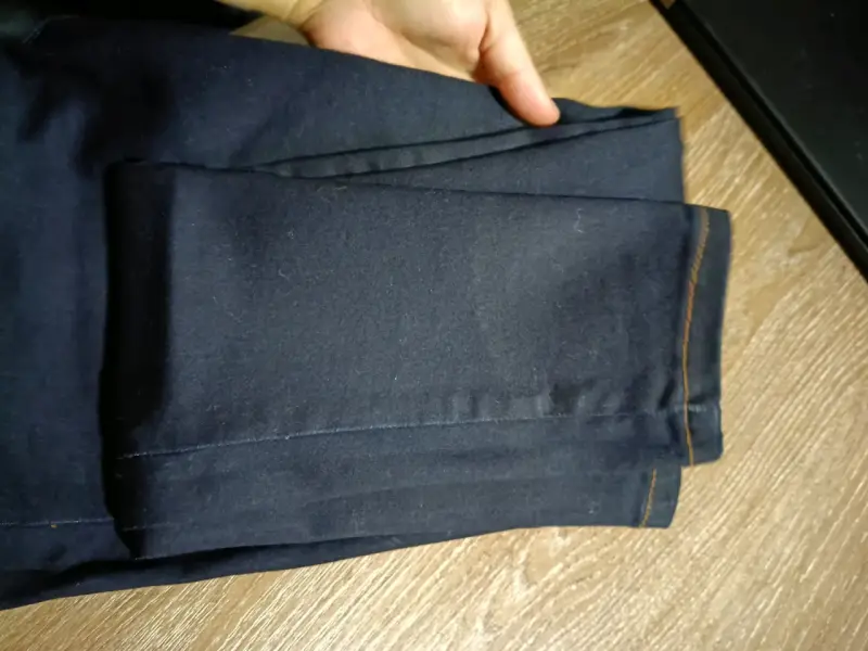 Jeans azul oscuro push up para Mujer - 3