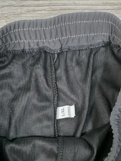 Buzo cargo negros Off-White con cintas - miniatura 3