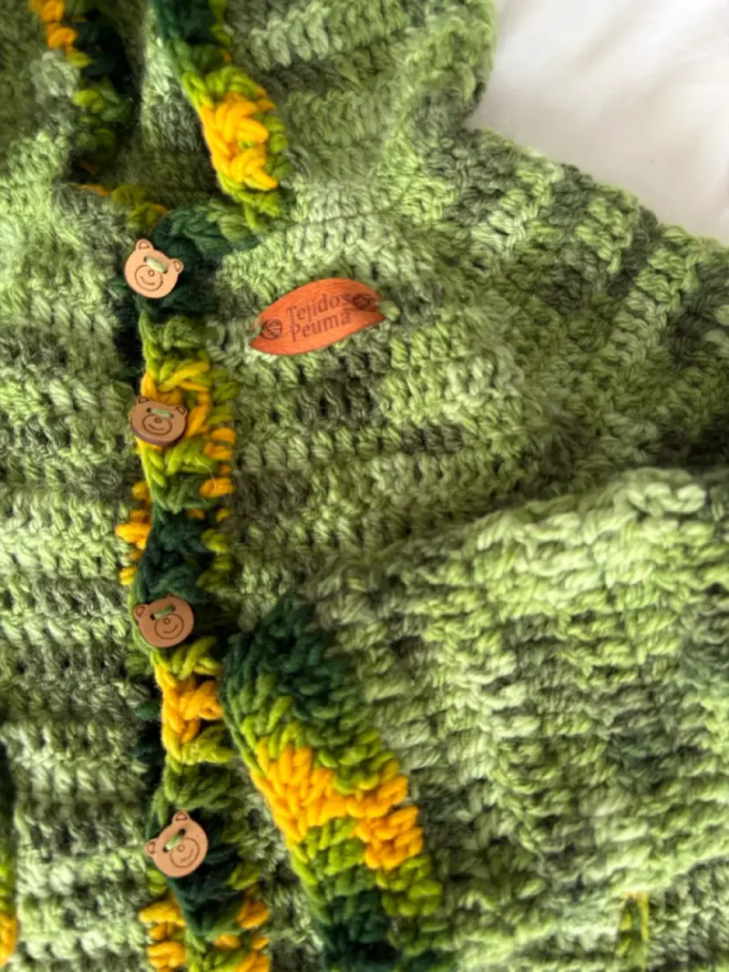 Chaleco de lana para bebé - 3