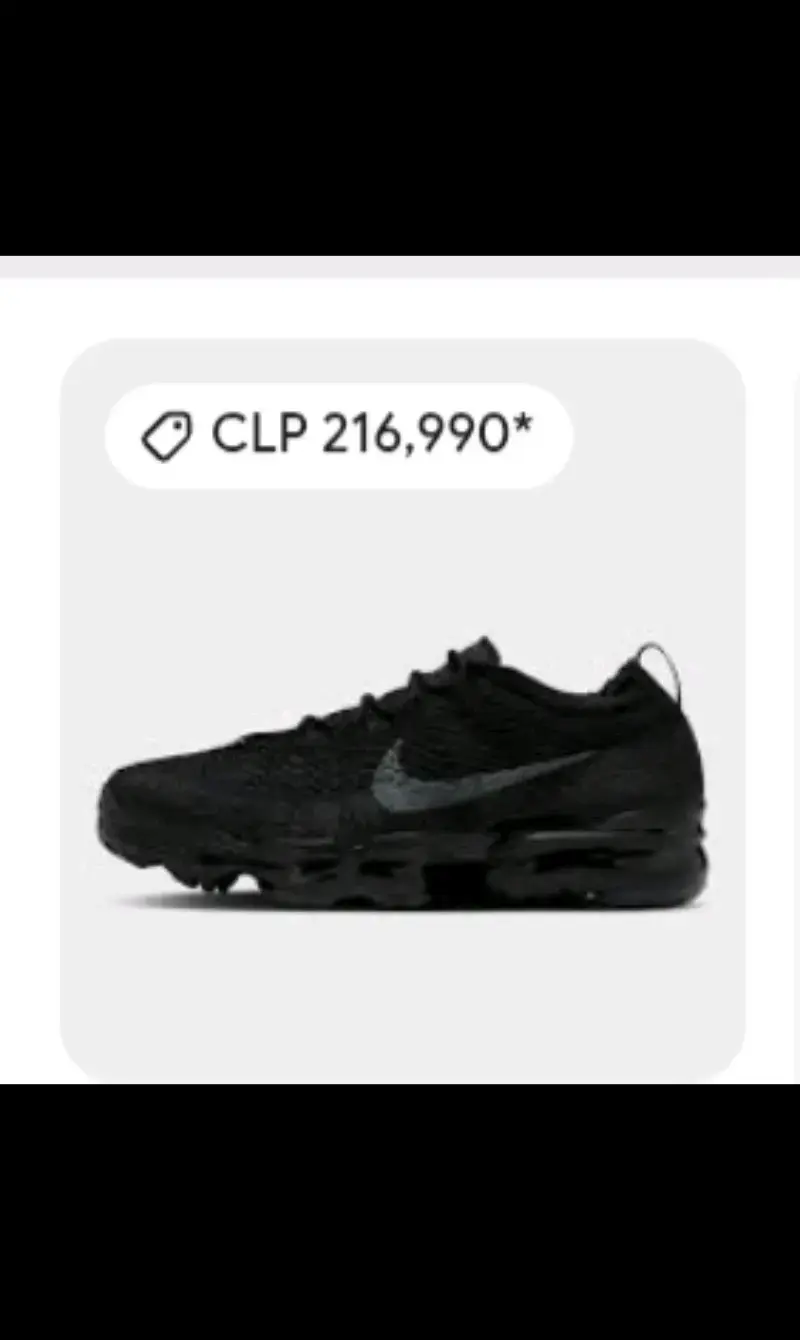 Zapatillas deportivas negras Nike Air - 4