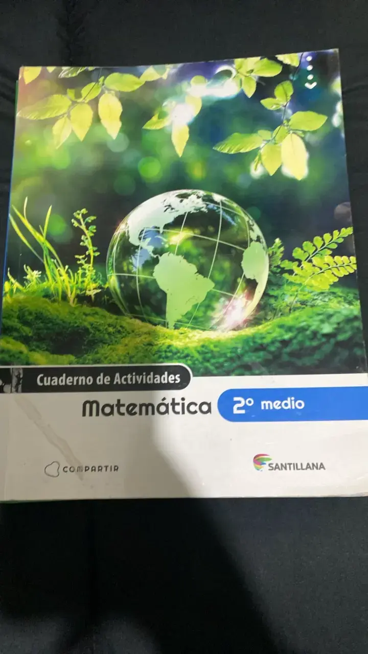 Libro de Matemáticas 2° Medio Santillana - 2