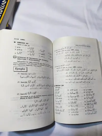 Libro Álgebra de Baldor en buen estado - miniatura 3