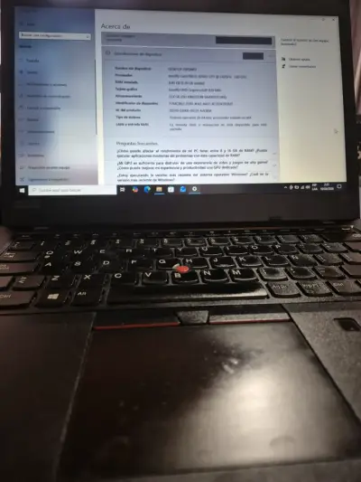 Laptop Lenovo ThinkPad con Intel i5 - miniatura 1