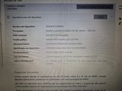 Laptop Lenovo ThinkPad con Intel i5 - miniatura 2