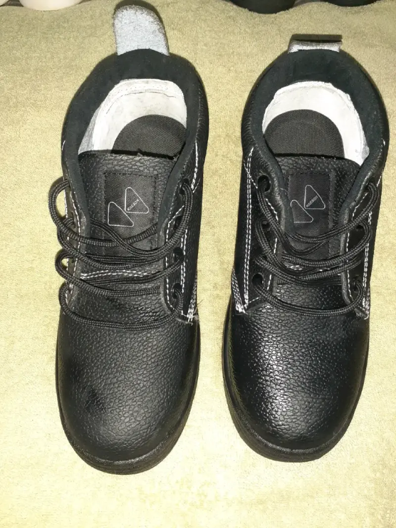 Zapatos de seguridad negros con costuras - 3