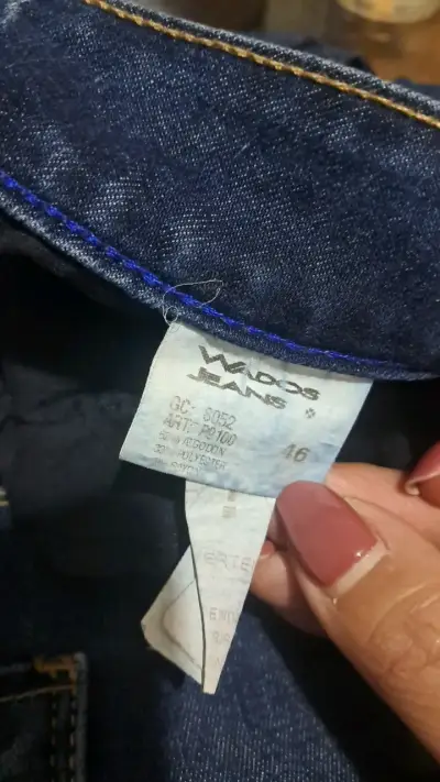 Jeans azul oscuro Wados para mujer - miniatura 4