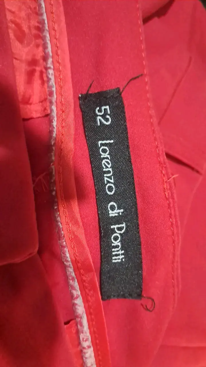 Pantalones rojos Lorenzo di Ponti - 3