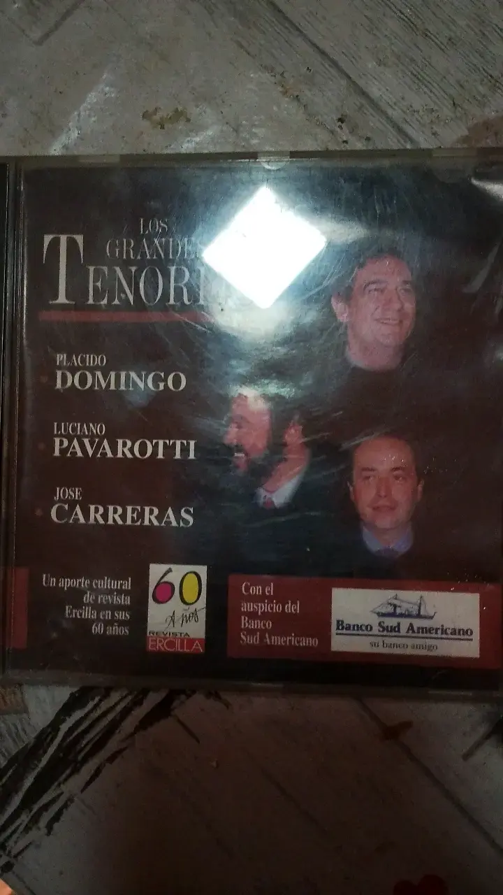CD Los Grandes Tenores Placido Domingo - 1