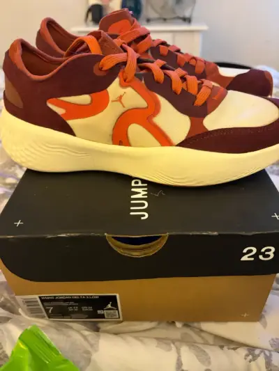 Zapatillas Jordan Delta 3 Low Mujer Burdeos - miniatura 1