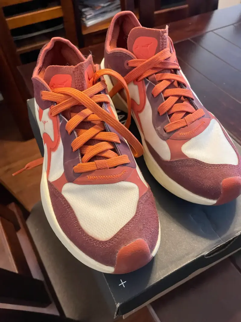 Zapatillas Jordan Delta 3 Low Mujer Burdeos - 3