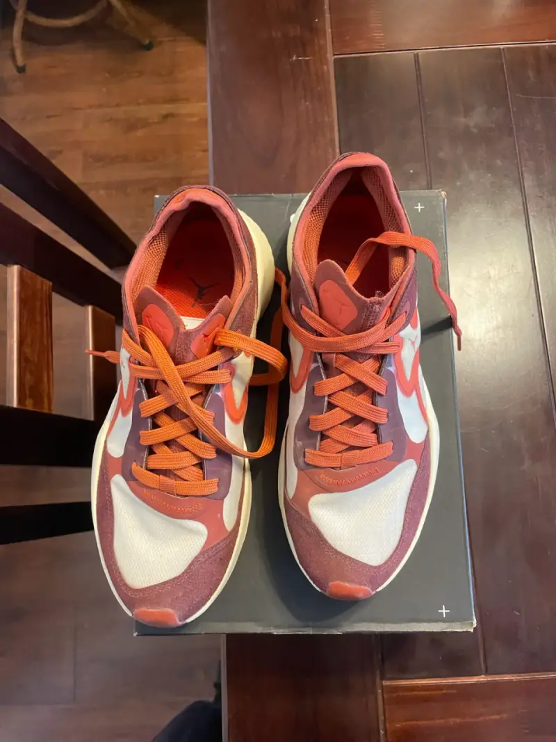 Zapatillas Jordan Delta 3 Low Mujer Burdeos - 5