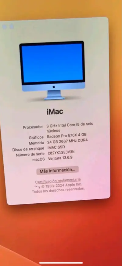 iMac Apple retina de 27 pulgadas, 2019 - miniatura 2