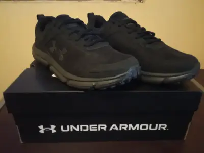 Calzado Under Armour UA Charged Assert 10 Black - miniatura 2