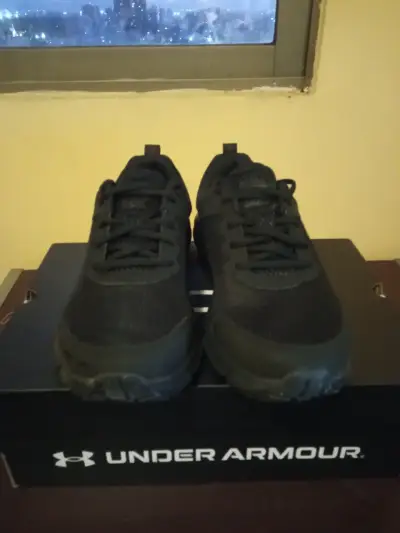 Calzado Under Armour UA Charged Assert 10 Black - miniatura 3