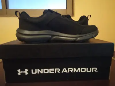 Calzado Under Armour UA Charged Assert 10 Black - miniatura 4