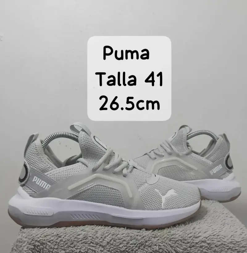Zapatillas Puma grises talla 41