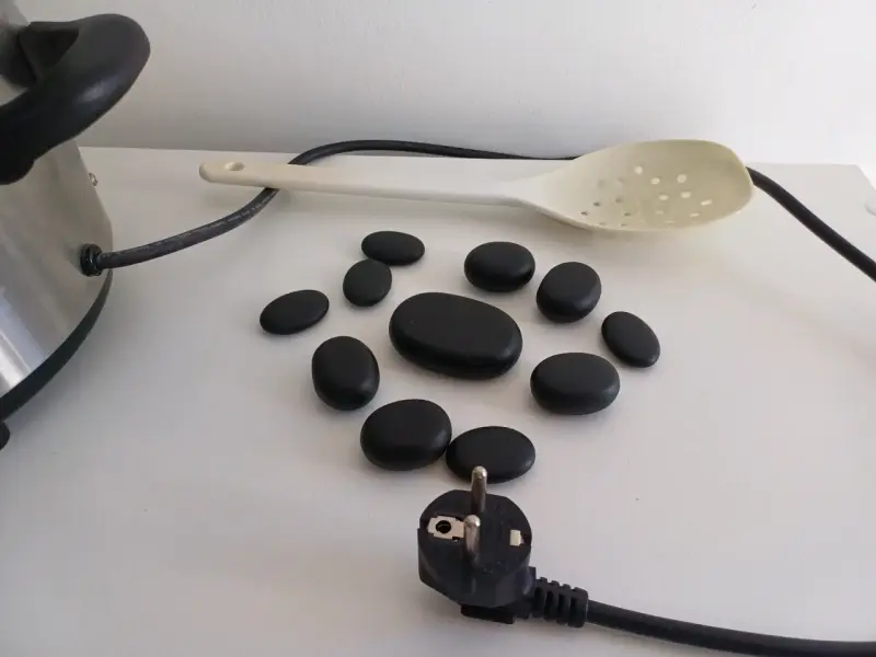 Calentador de piedras para masaje PSKY 6 Quart - 6