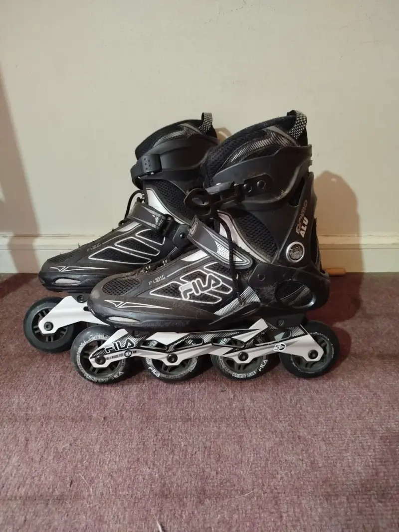 Patines en línea Fila negros de 4 ruedas