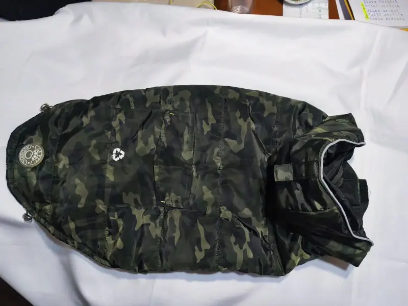 Abrigo impermeable camuflado para perro - 4