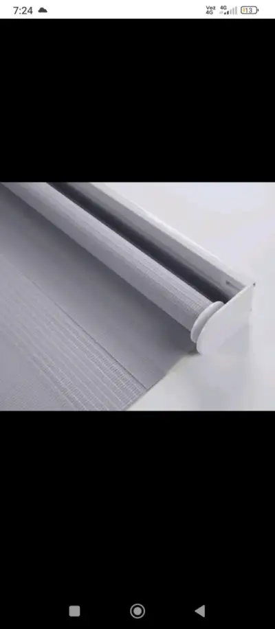 Cortinas roller dobles modernas gris día y noche - miniatura 4