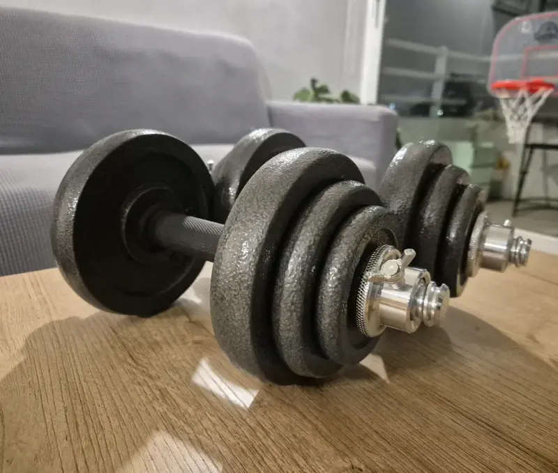 Mancuernas ajustables de hierro para gimnasio - 1