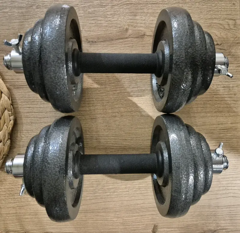 Mancuernas ajustables de hierro para gimnasio - 2