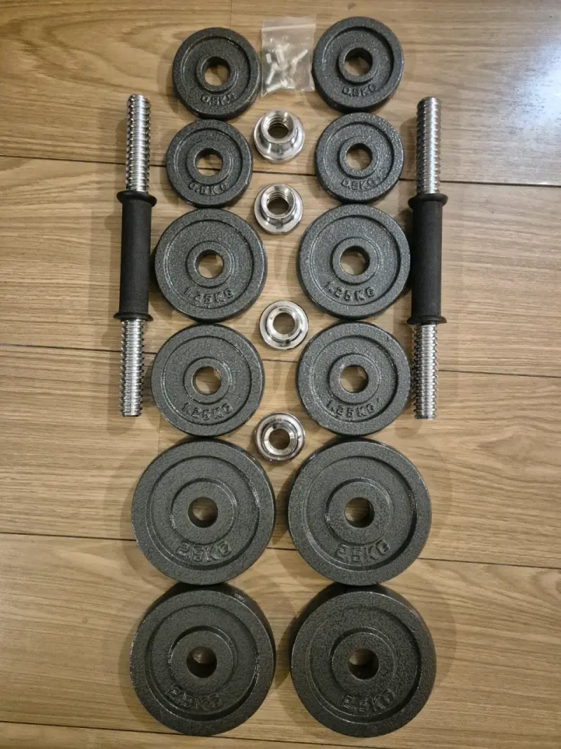 Mancuernas ajustables de hierro para gimnasio - 3
