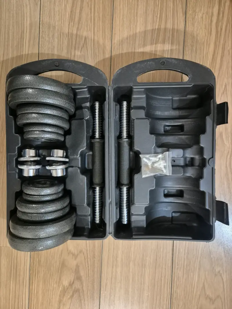 Mancuernas ajustables de hierro para gimnasio - 5