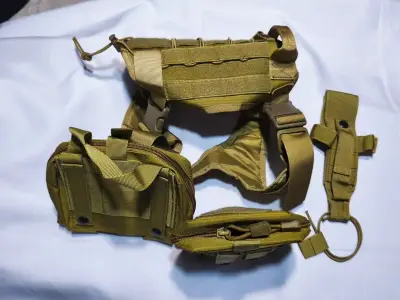 Arne militar color caqui - miniatura 1