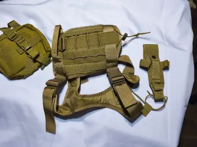 Arne militar color caqui - miniatura 3