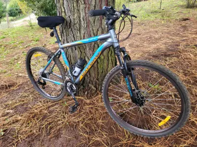 Bicicleta Oxford montaña gris y azul - miniatura 2